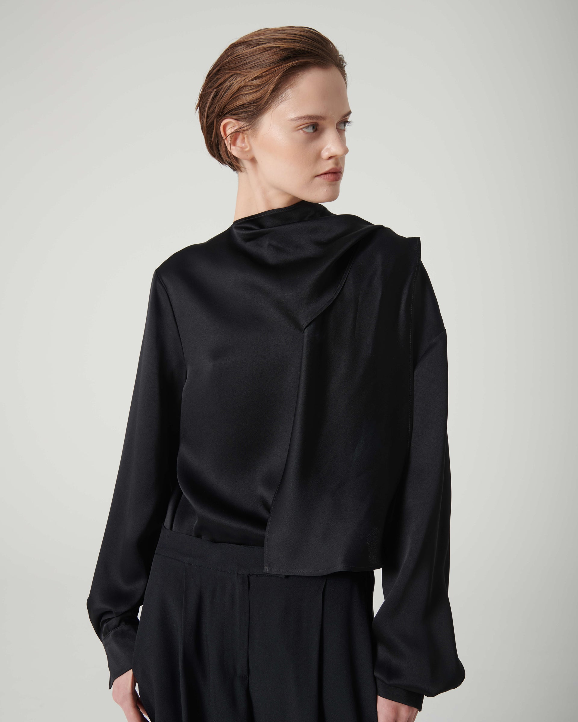 BLUSA IN RASO ENVER