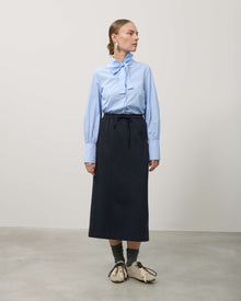 POPLIN SHIRT WITH BOW