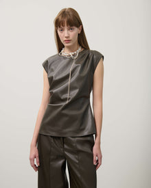 TOP IN ECO-LEATHER