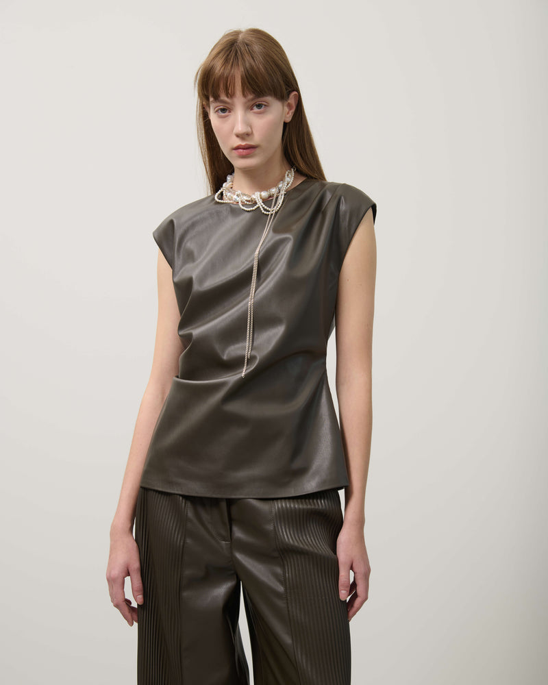 TOP IN ECO-LEATHER