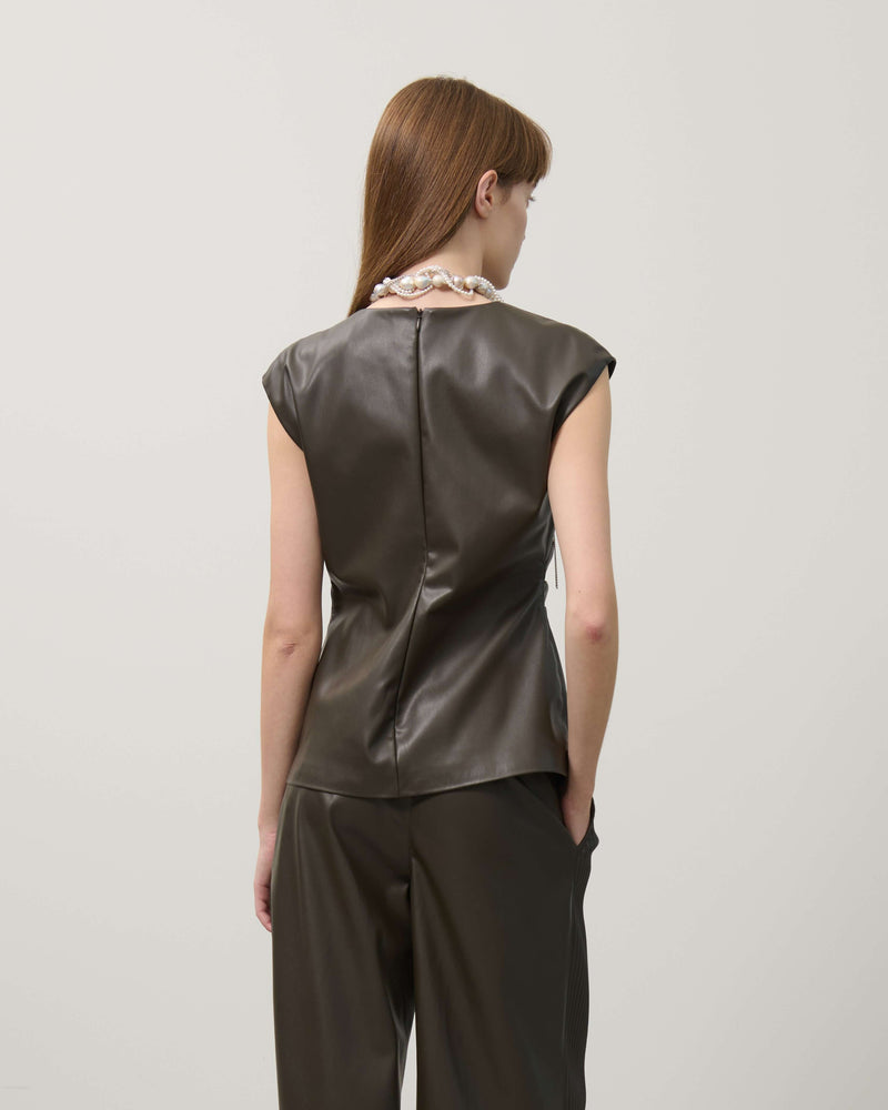TOP IN ECO-LEATHER