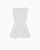 STRUCTURED SLEEVELESS TOP
