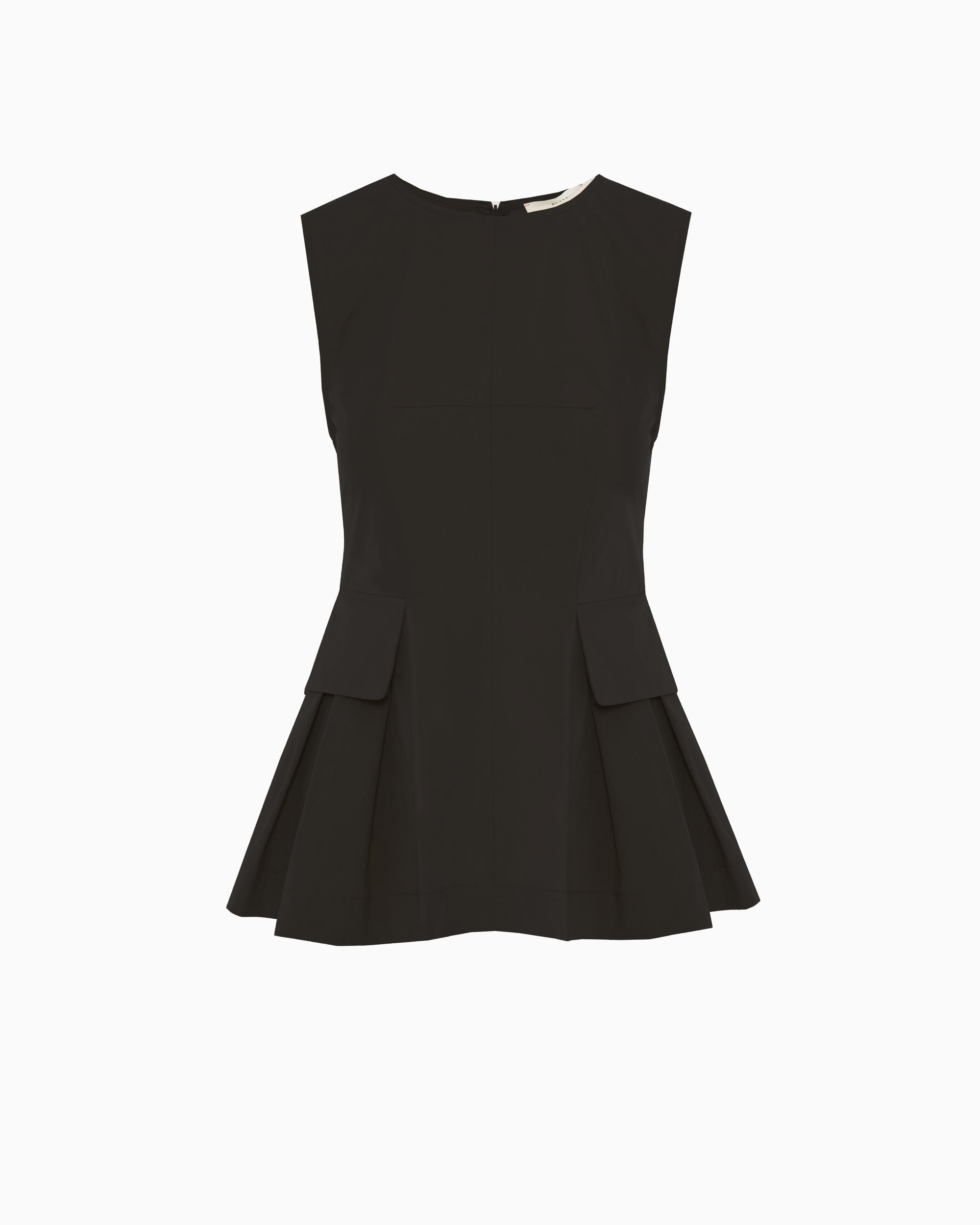 STRUCTURED SLEEVELESS TOP