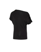 JERSEY TOP WITH GATHERED DETAILS