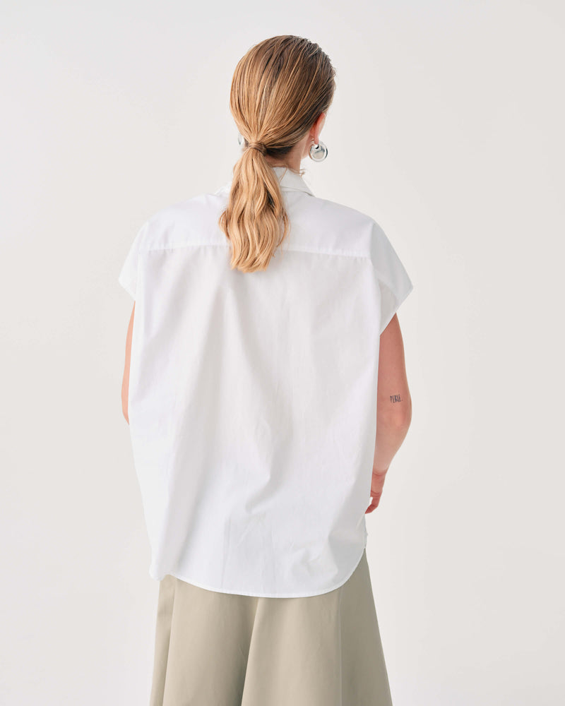 COTTON SHIRT WITH BOW