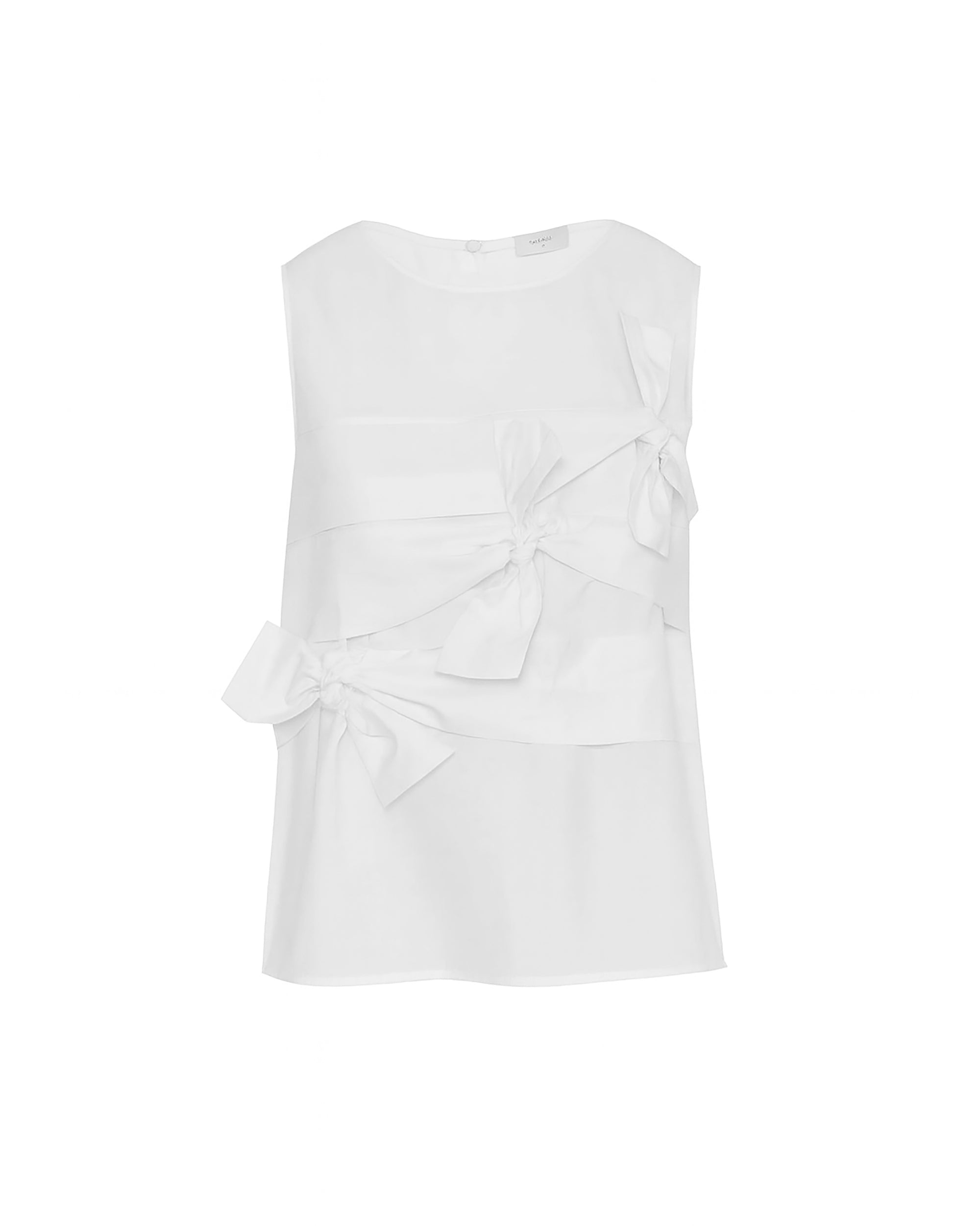 SLEEVELESS TOP WITH BOWS