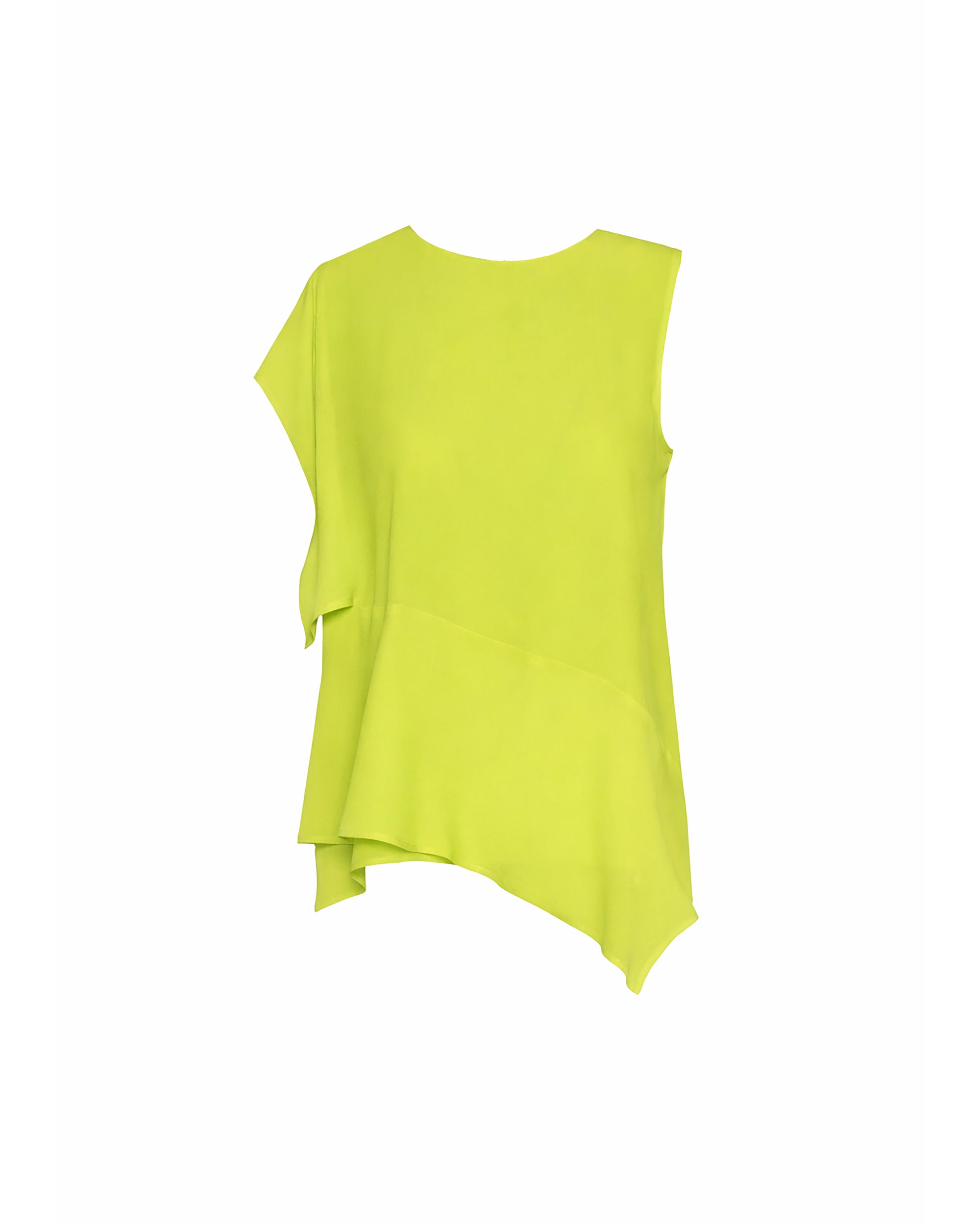 ASYMMETRICAL GEORGETTE TOP