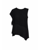 ASYMMETRICAL GEORGETTE TOP