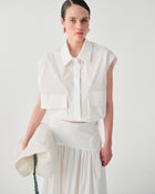 CAMICIA CORTA SENZA MANICHE