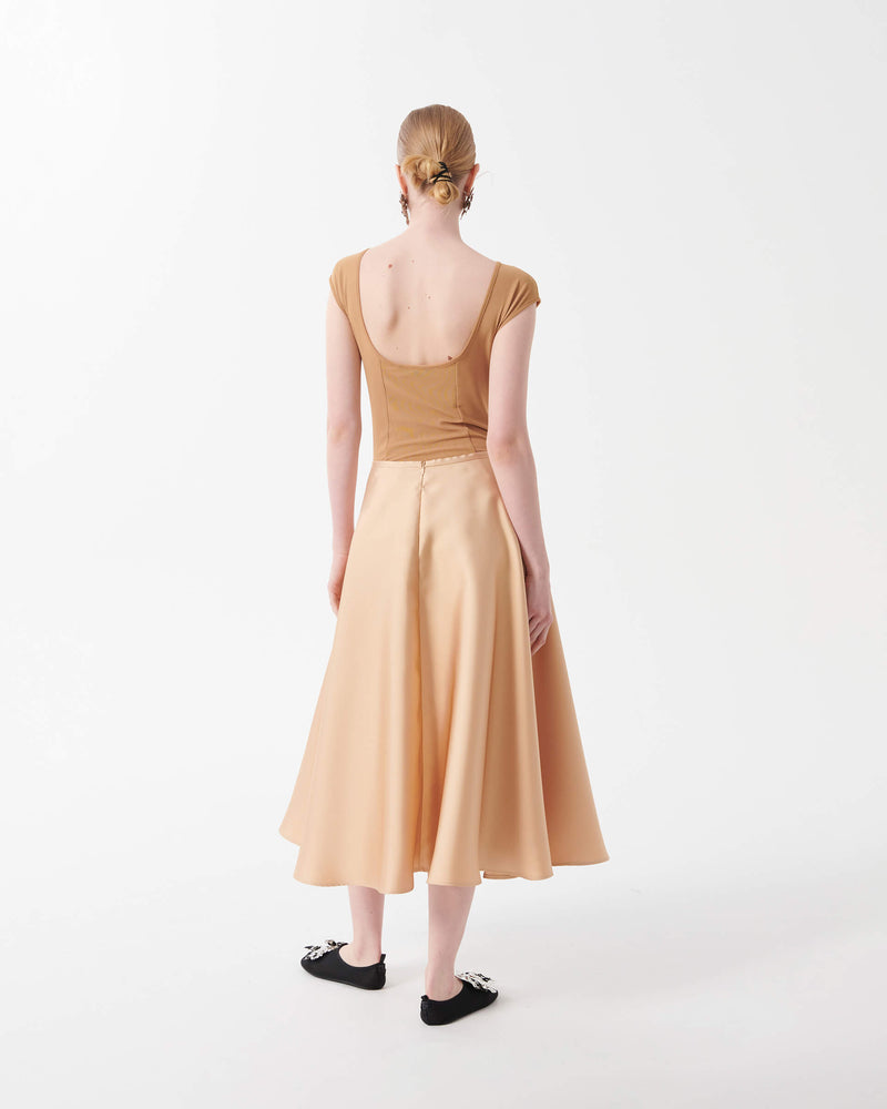 Duchesse Flared Skirt