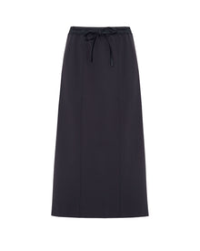 PENCIL SKIRT WITH SATIN DETAILS