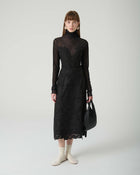 FLARED SKIRT IN MACRAME LACE