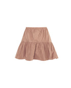 SHORT TAFFETA SKIRT