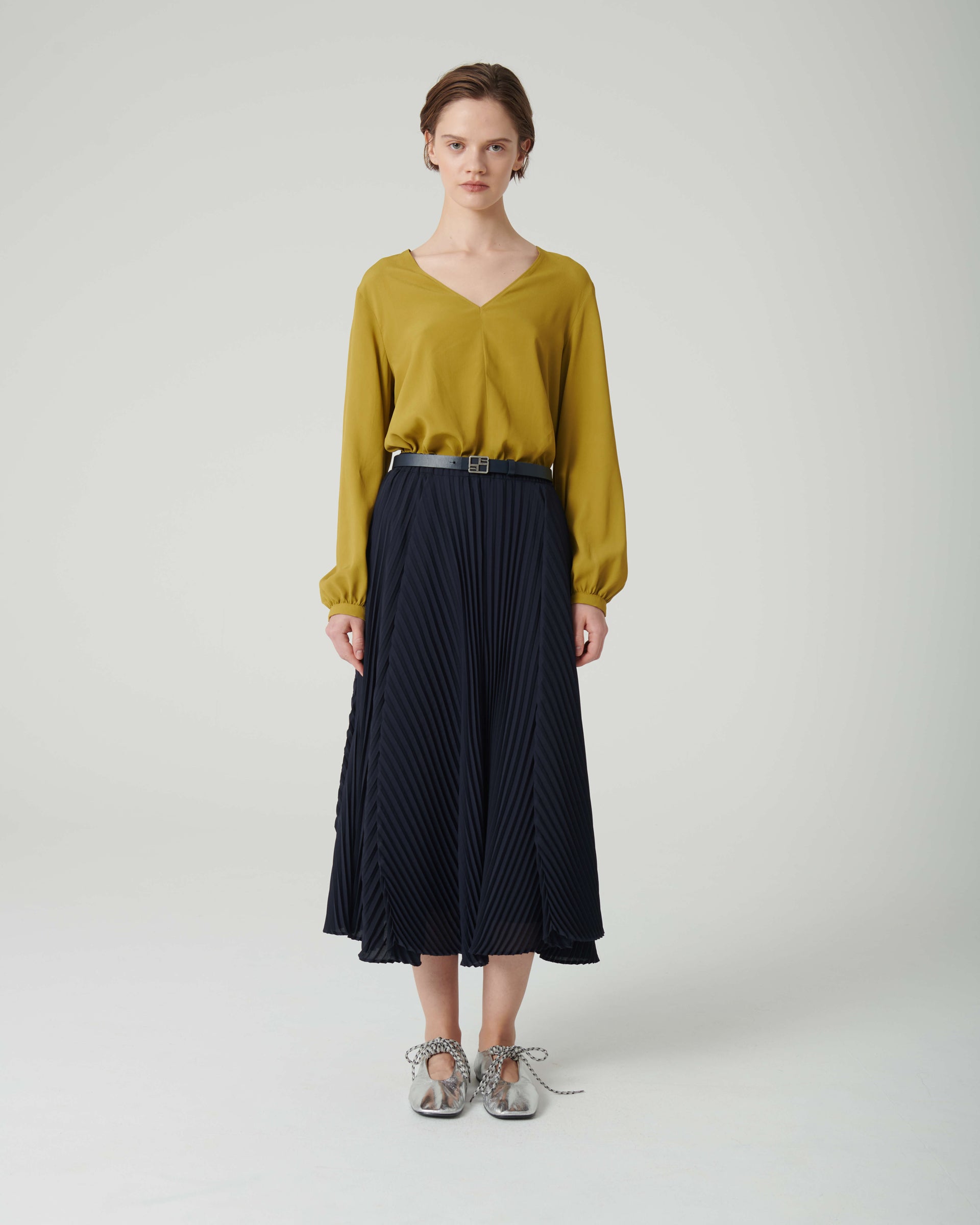 COCO DE MER PLEATED SKIRT