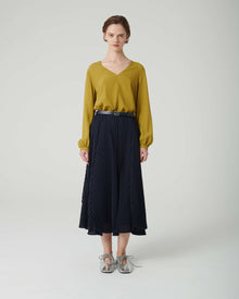 COCO DE MER PLEATED SKIRT