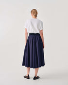 WIDE SKIRT WITH ZIP POCKETS