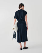 JERSEY SKIRT WITH RUFFLE