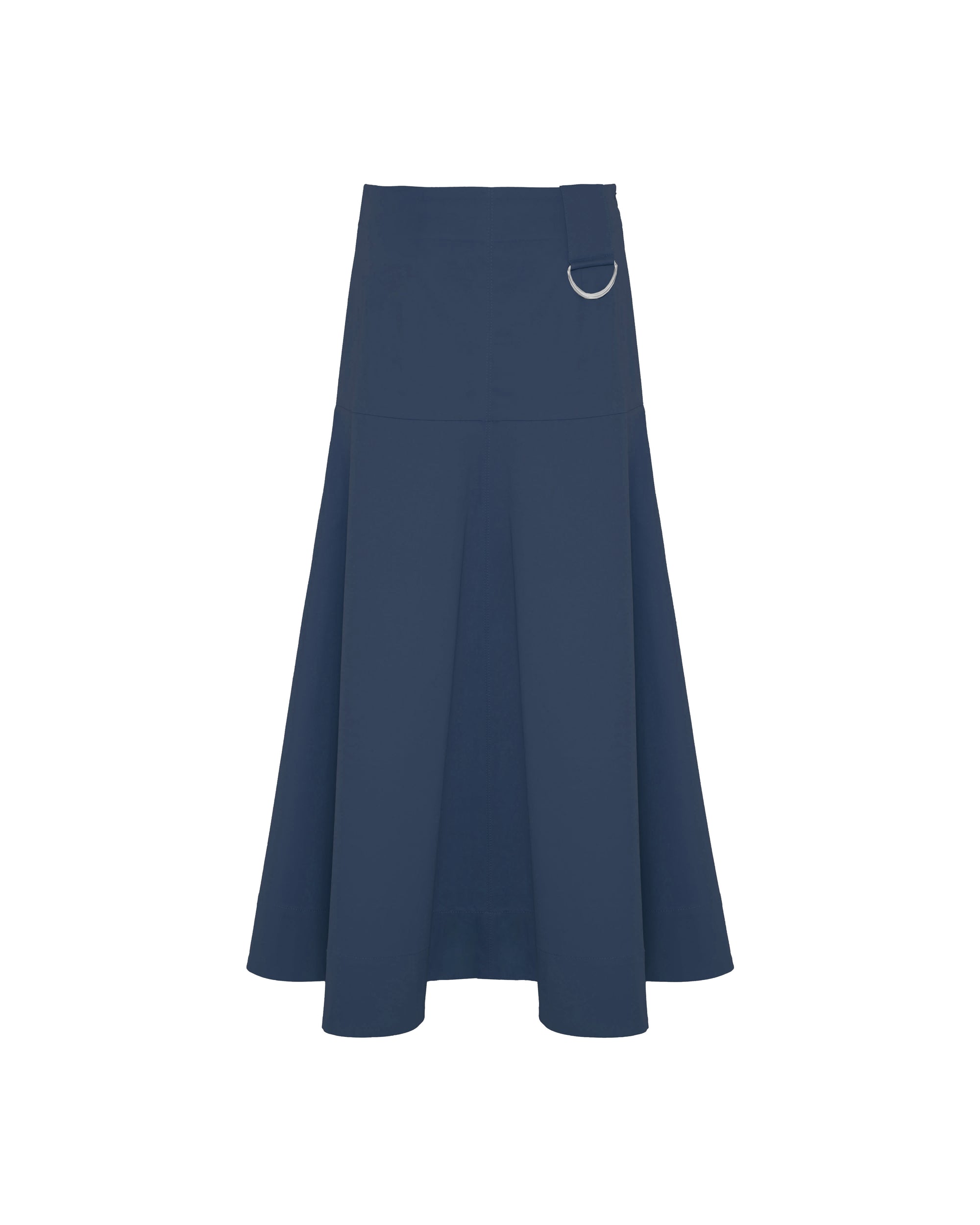MIDI SKIRT WITH RING DETAIL