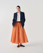 LONG SKIRT WITH WAIST TIE