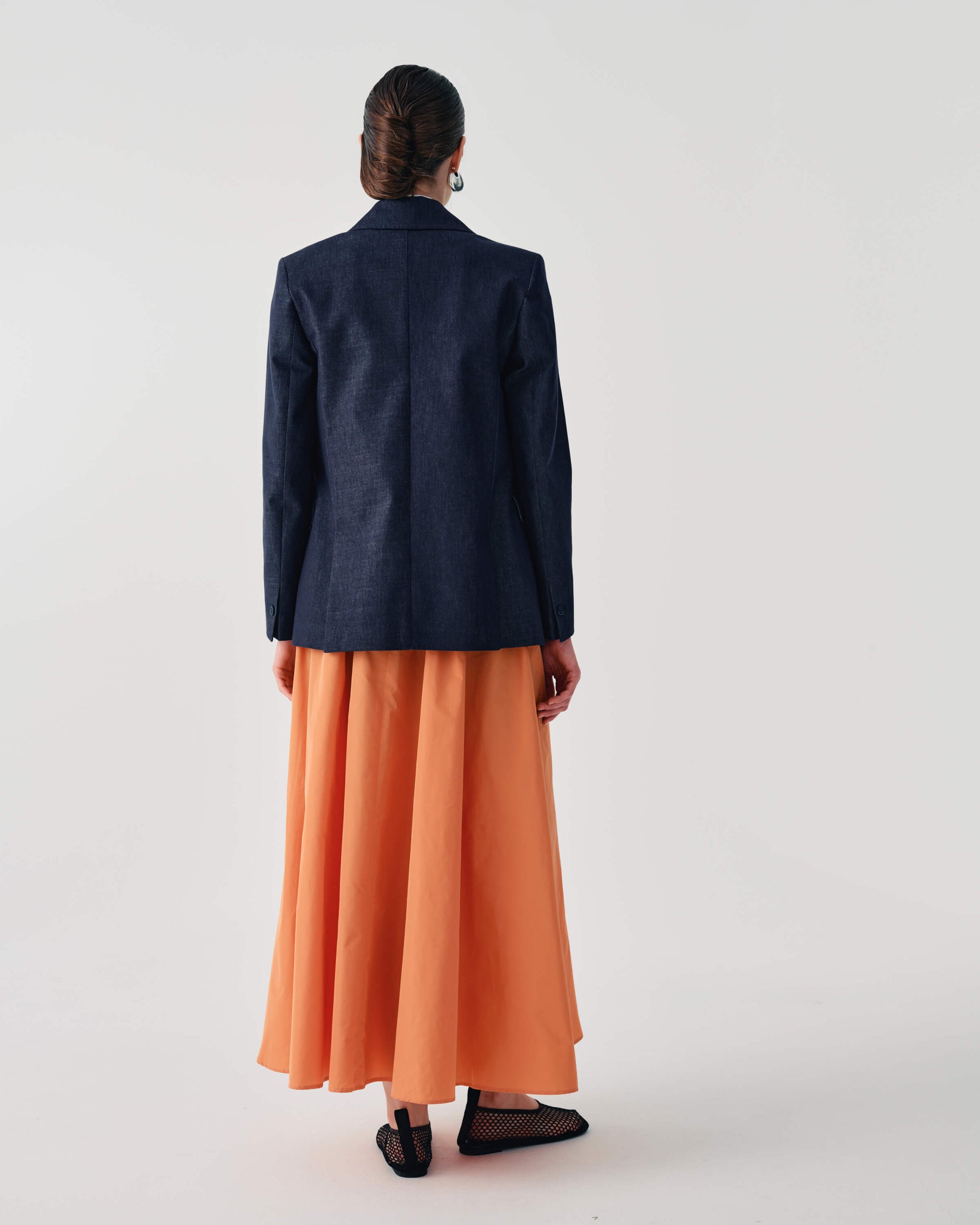 LONG SKIRT WITH WAIST TIE