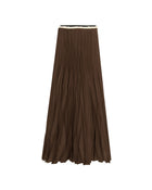 LONG PLEATED SKIRT