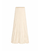 LONG PLEATED SKIRT
