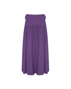 GONNA MIDI CON FIBBIE LATERALI