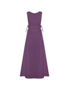 LONG DRESS WITH SIDE TIES