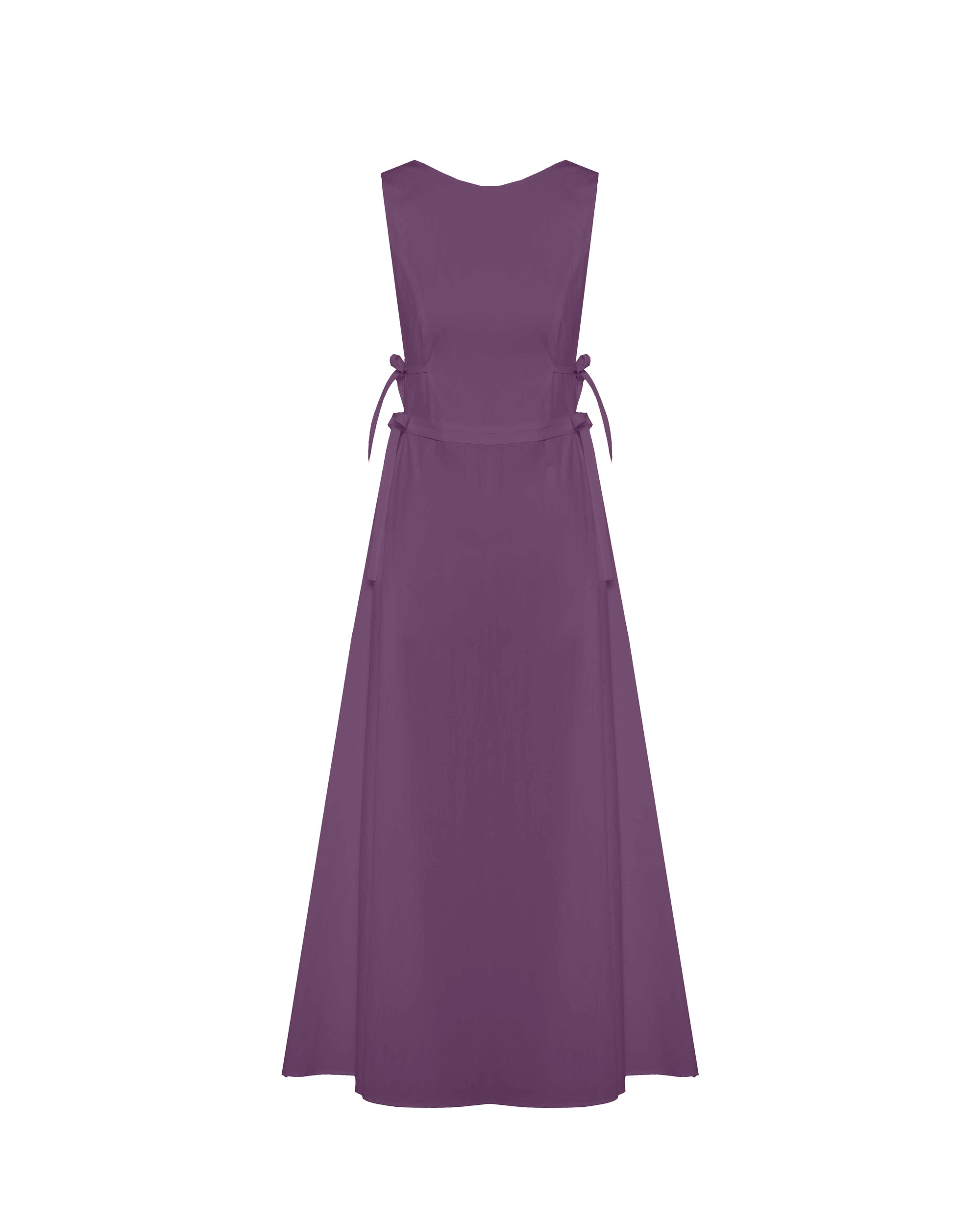 LONG DRESS WITH SIDE TIES
