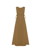 LONG DRESS WITH SIDE TIES