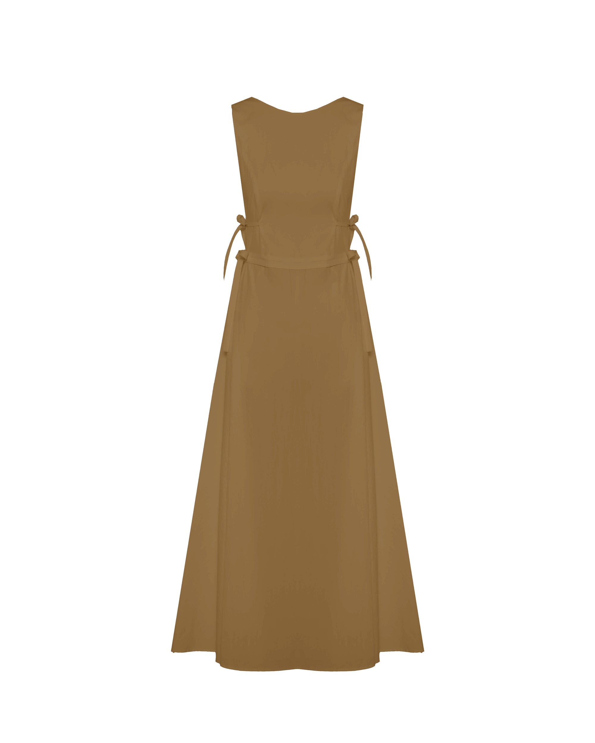 LONG DRESS WITH SIDE TIES