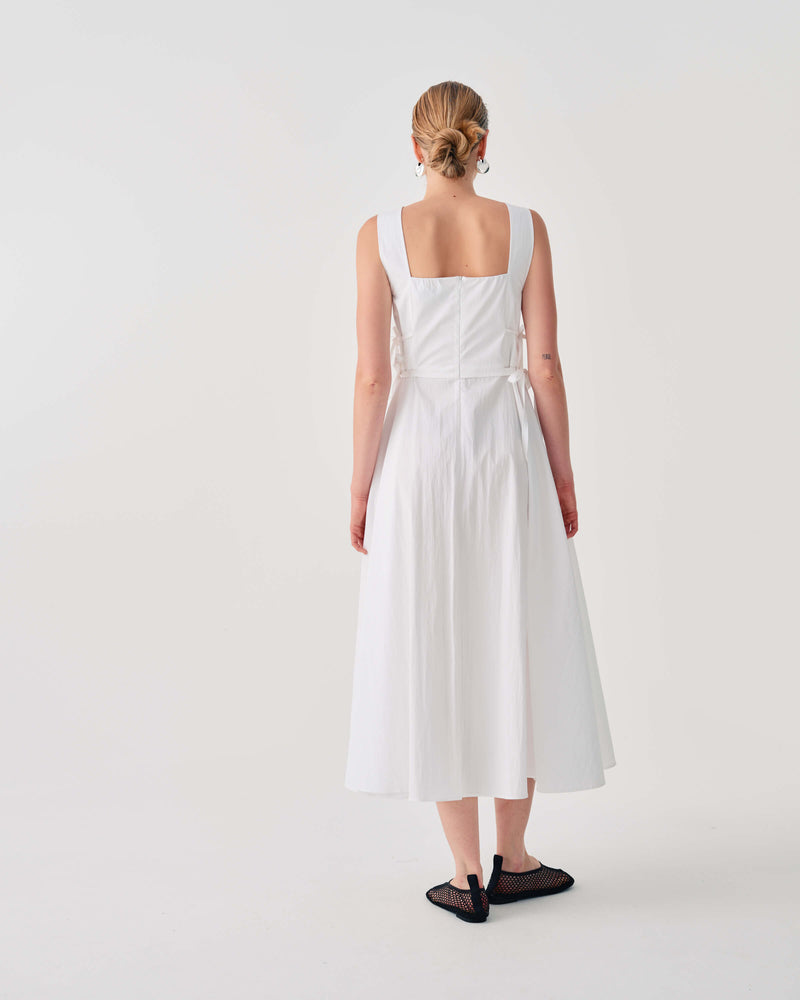 LONG DRESS WITH SIDE TIES