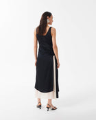 beatriz maxi dress with side slit BWLDR BEATRIZ - Maxi dress - oat/off-white