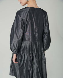 SHORT TAFFETA DRESS