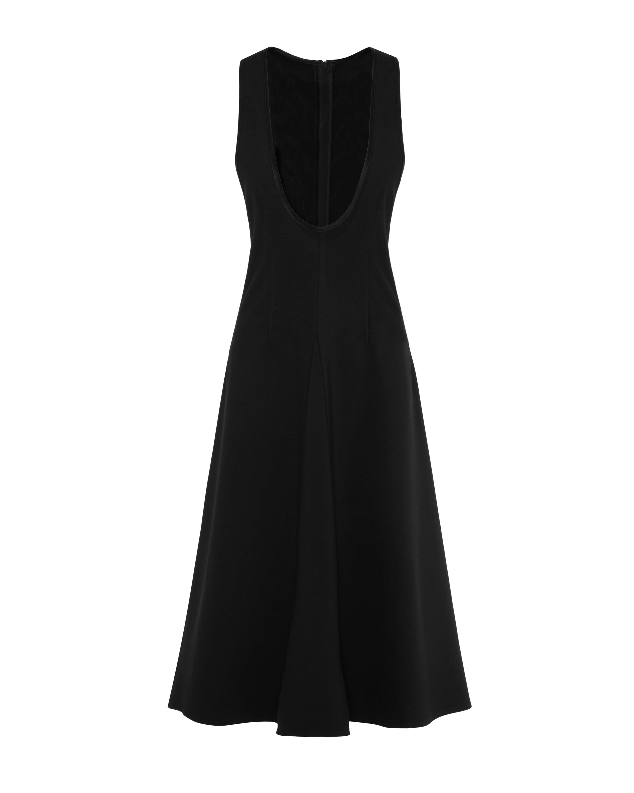 SLEEVELESS DRESS IN MILANO STITCH