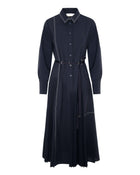 PLEATED CHEMISER DRESS