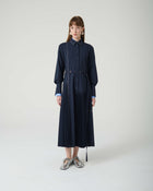 PLEATED CHEMISER DRESS