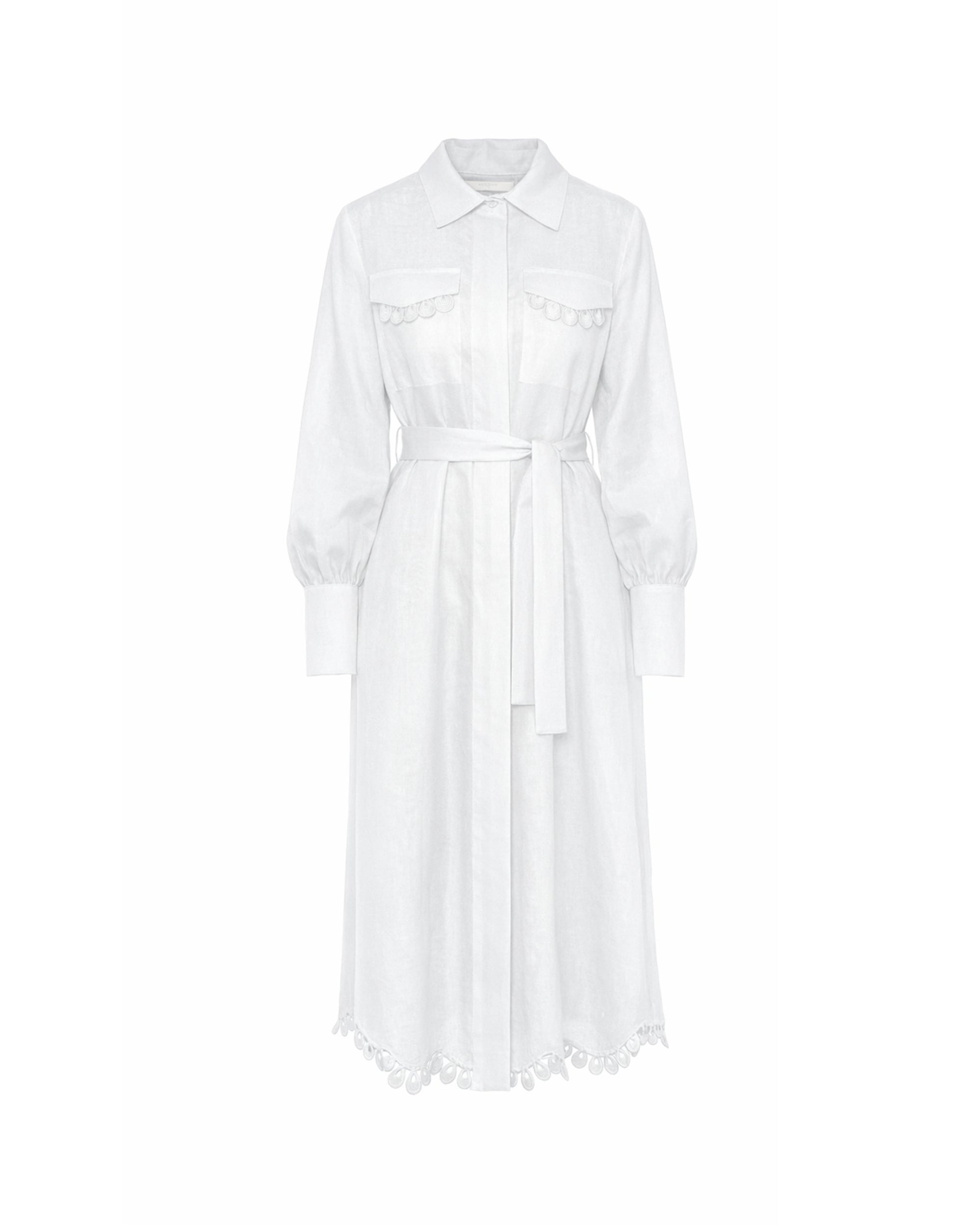 ABITO CAMICIA CON RIFINITURE