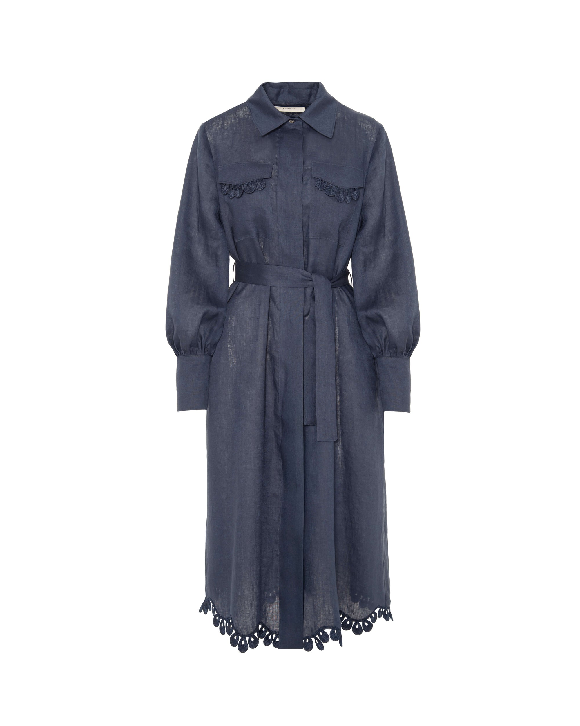 ABITO CAMICIA CON RIFINITURE