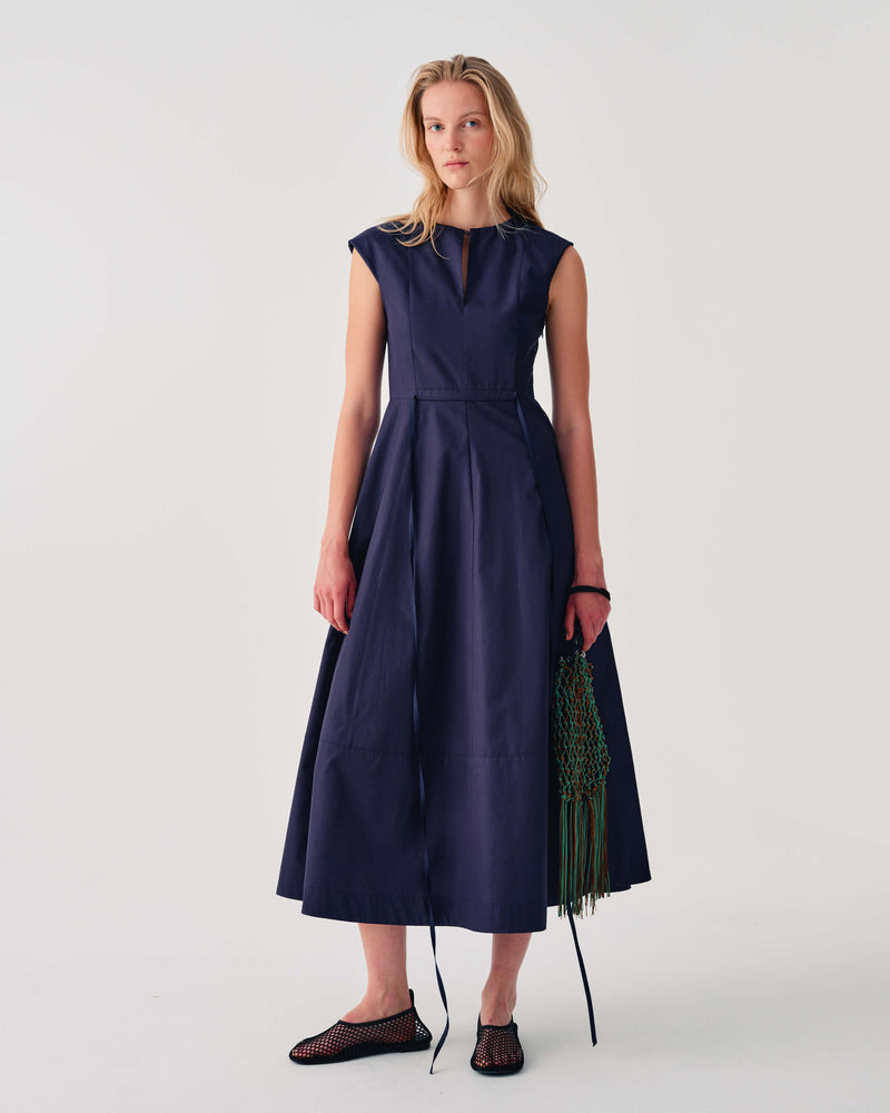 ABITO MIDI CON CINTURA