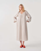 LONG LINEN DRESS