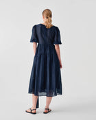 MIDI ORGANZA DRESS WITH BOW