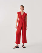 LONG JUMPSUIT WITH BELT