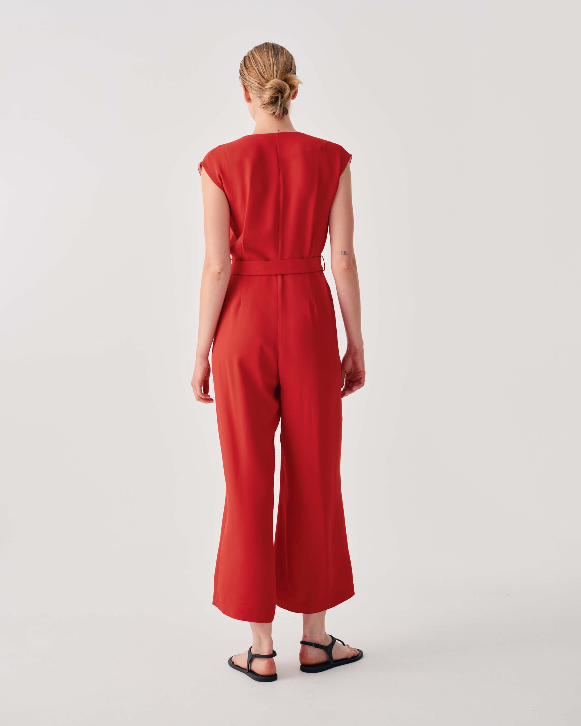 LONG JUMPSUIT WITH BELT