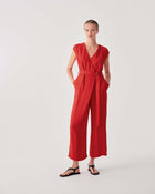 LONG JUMPSUIT WITH BELT