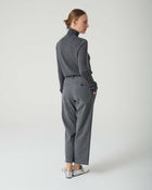 TURTLENECK SWEATER IN WOOL, SILK AND CASHMERE