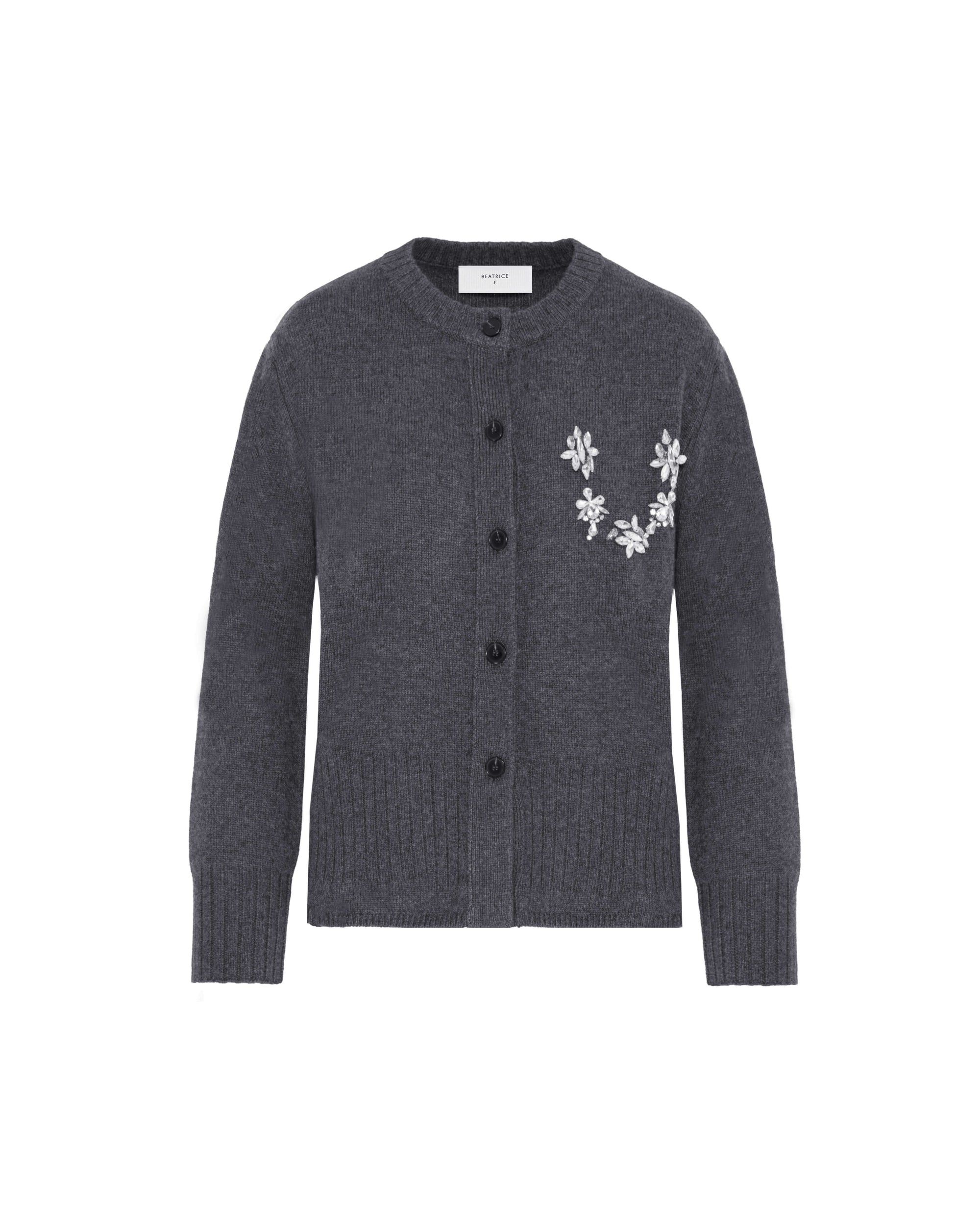 CASHMERE BLEND CARDIGAN