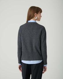 CASHMERE BLEND CARDIGAN
