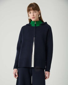KNIT SWEATSHIRT