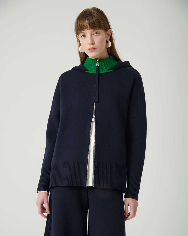 KNIT SWEATSHIRT